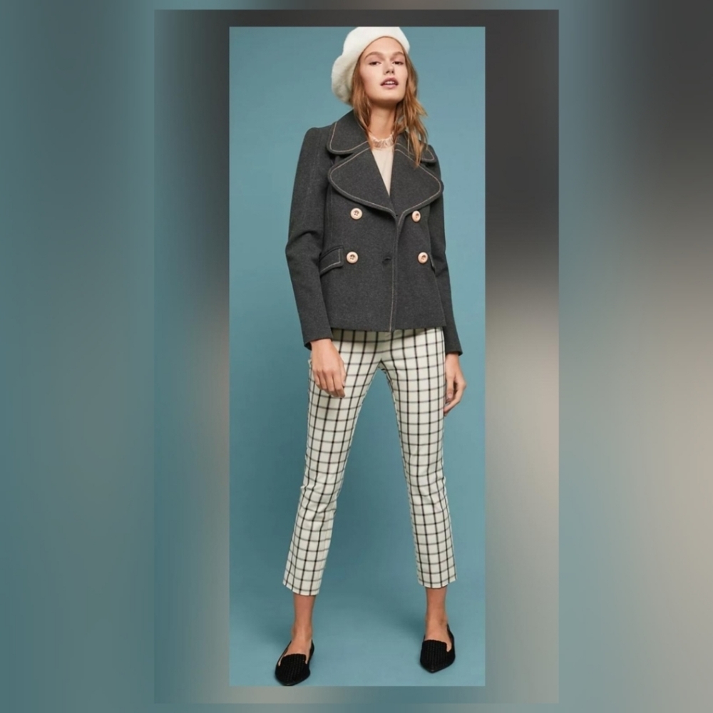 Anthropologie Peacoat